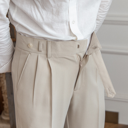 Pantalon taille haute