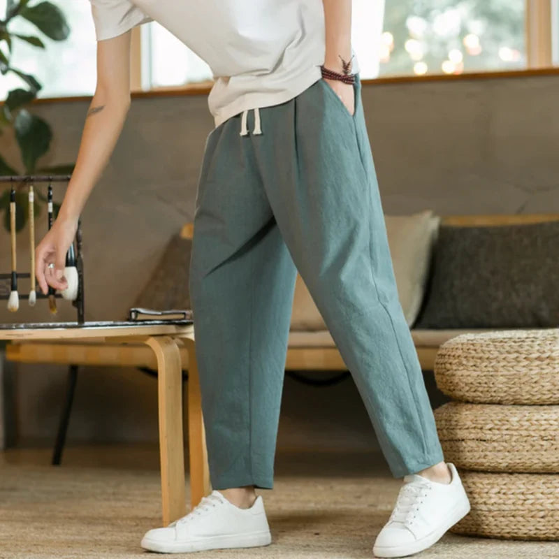 Pantalon Coton Ample