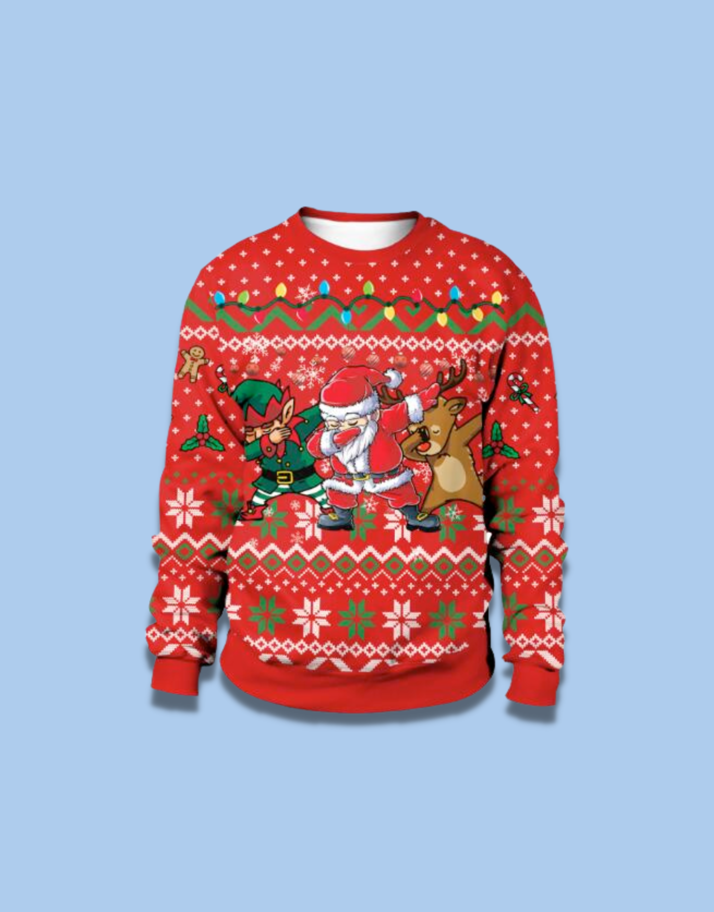 Pull de noel geek