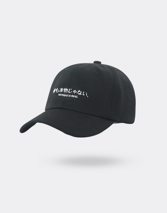 SNEAKED - Casquette baseball - Nothing real brodé - Sneaked