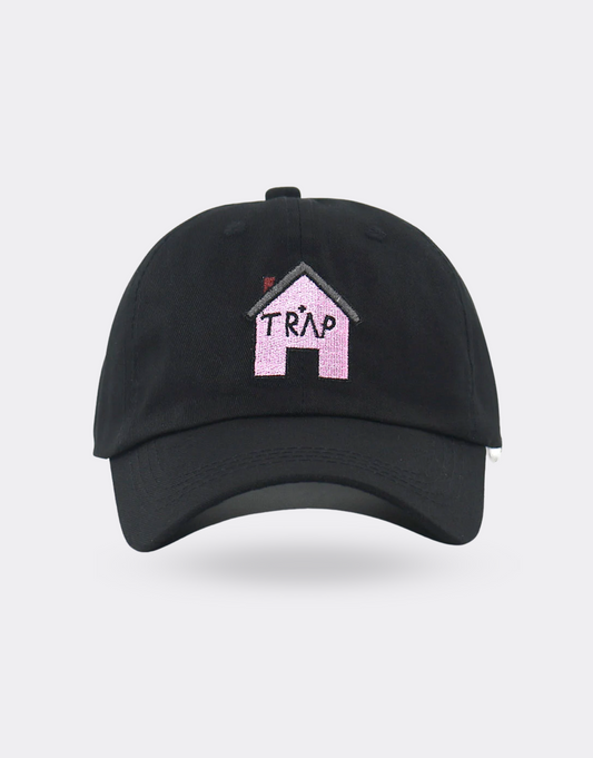 Sneaked - Casquette motif maison rose