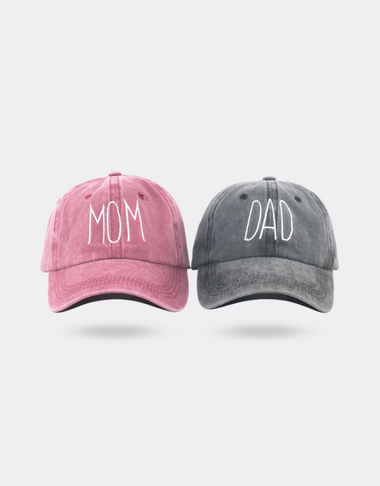 Sneaked - Casquette motif papa et maman en écrit en anglais