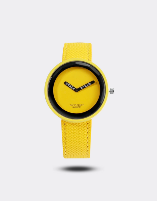 Sneaked - Montre ronde simple de couleur - Sneaked