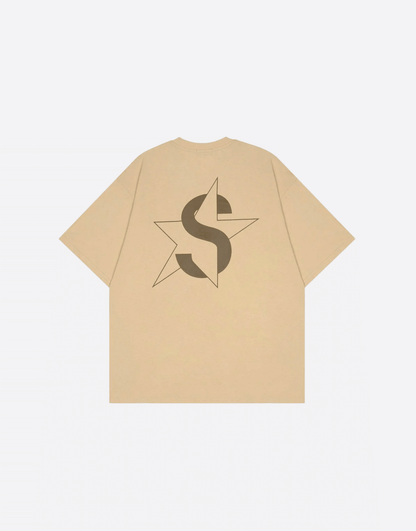 Sneaked - T-shirt oversize imprimé étoile logo y2k streewear