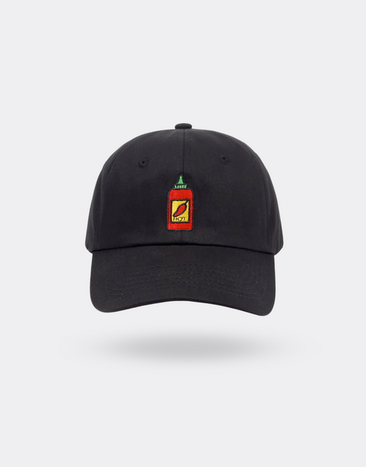 Sneaked - Casquette motif sauce piquante sur le devant