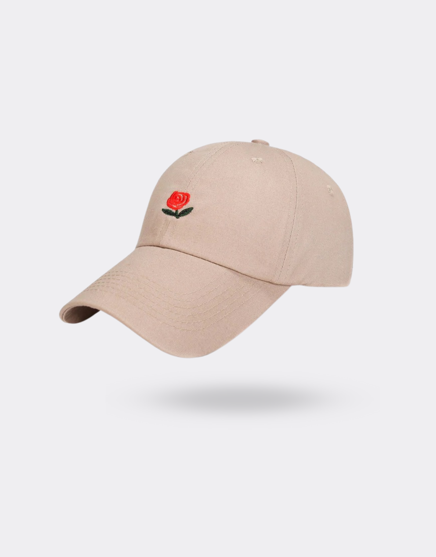 SNEAKED - Casquette - Rose rouge brodé - Sneaked