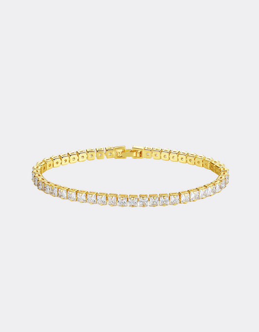 Sneaked - Bracelet avec faux diamant  style or - Sneaked