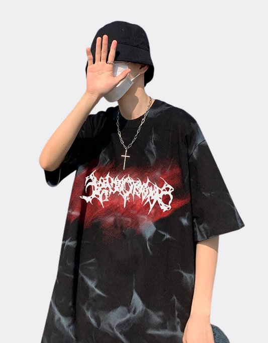 SNEAKED - T-SHIRT Oversize - DESIGN GLOWING - Sneaked