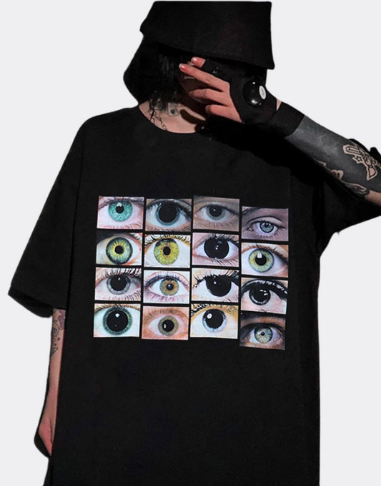 SNEAKED - T-SHIRT impirmé avant - Eyes - Sneaked