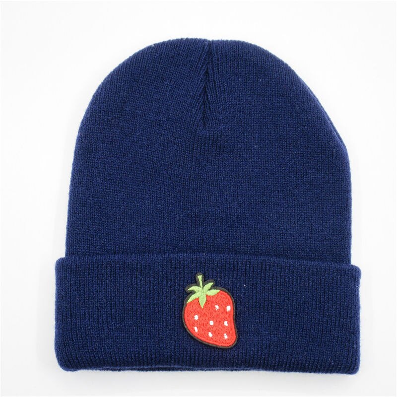 Bonnet - motif fraise