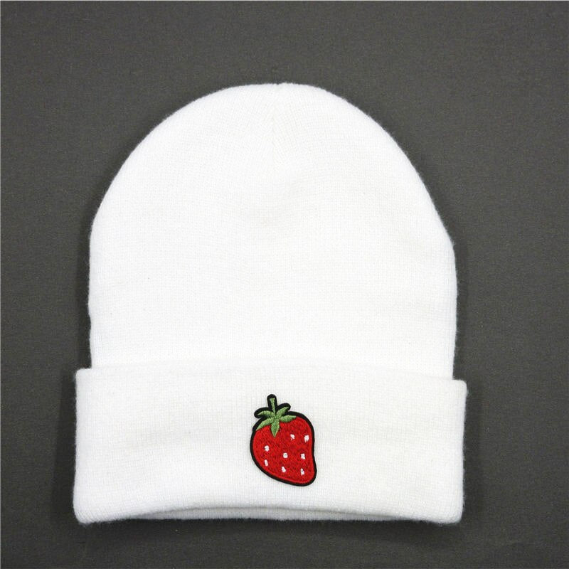 Bonnet - motif fraise