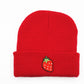 Bonnet - motif fraise