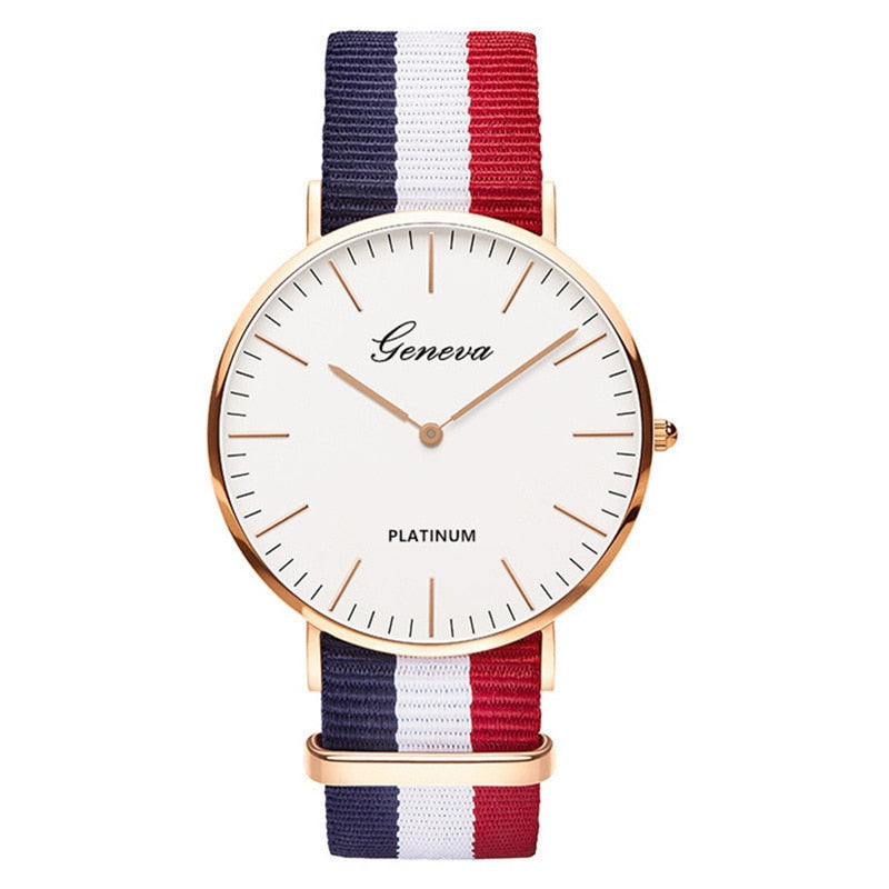 Sneaked - Montre cadran blanc classique - Sneaked