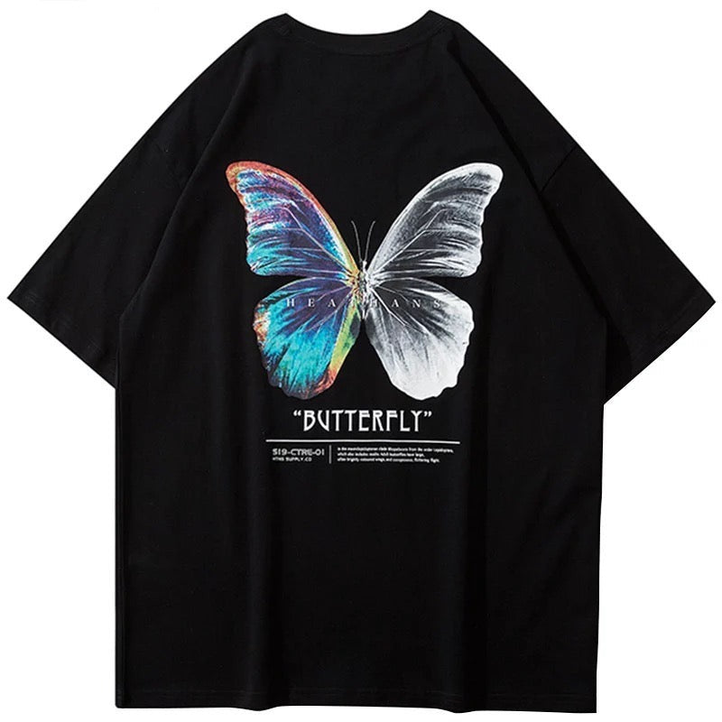 T-SHIRT - BUTTERFLY - Sneaked