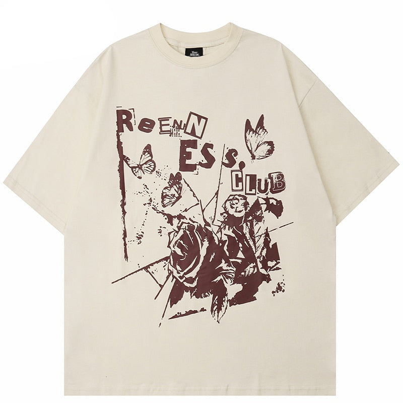 Sneaked - T-shirt coton imprimé écriture streetwear