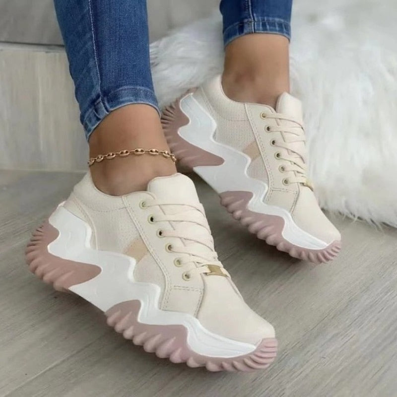 Chaussure femme basket - tendance pastel