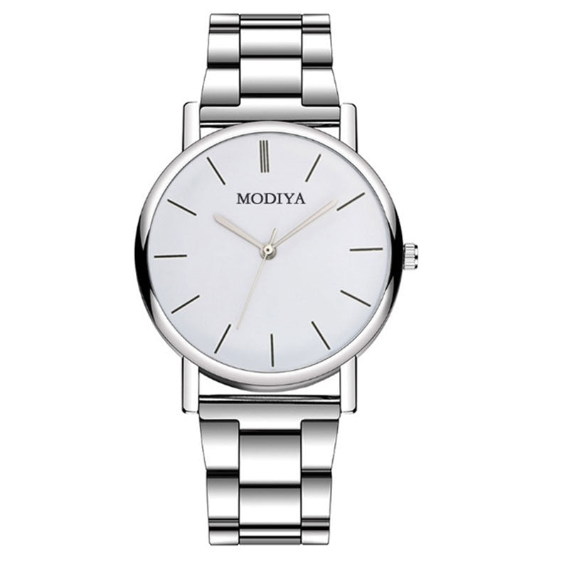 Montre homme acier inoxydable classique - quartz