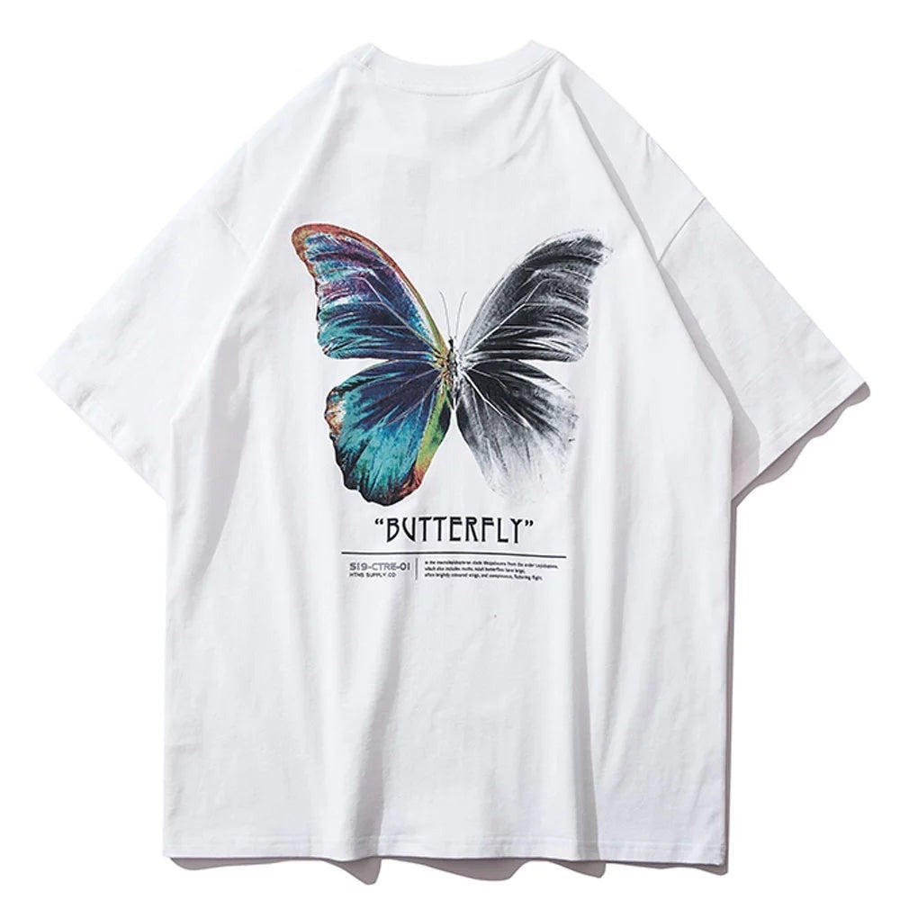 T-SHIRT - BUTTERFLY - Sneaked