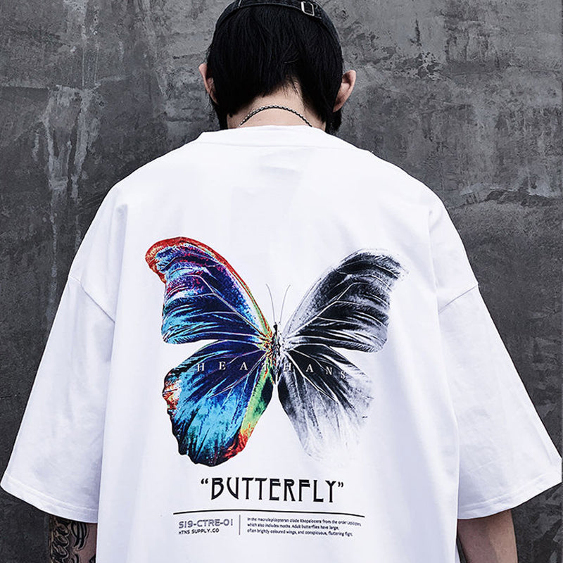 T-SHIRT - BUTTERFLY - Sneaked