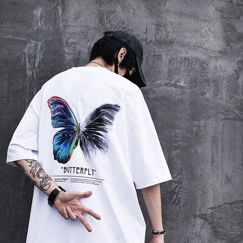 T-SHIRT - BUTTERFLY - Sneaked