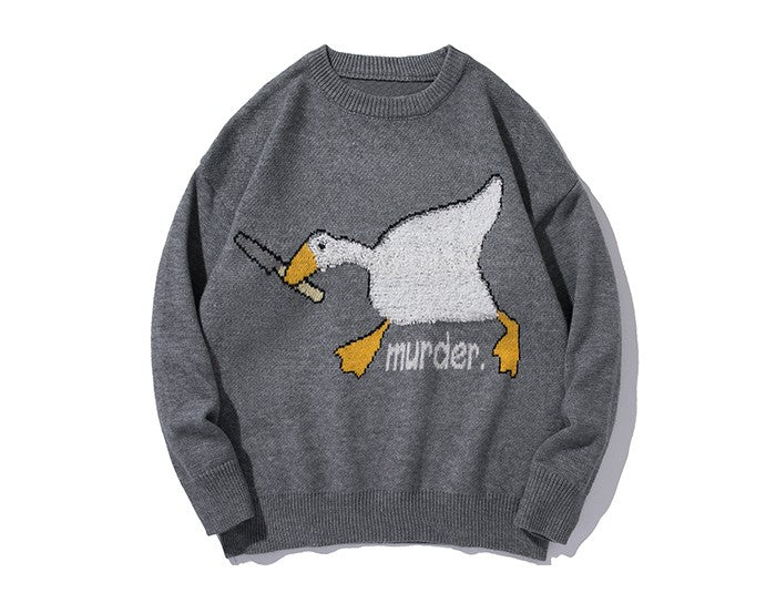 Pull en maille - CRAZY DUCK - Sneaked