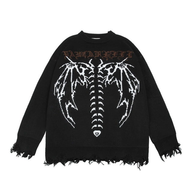 Pull en maille - DARK WINGS - Sneaked