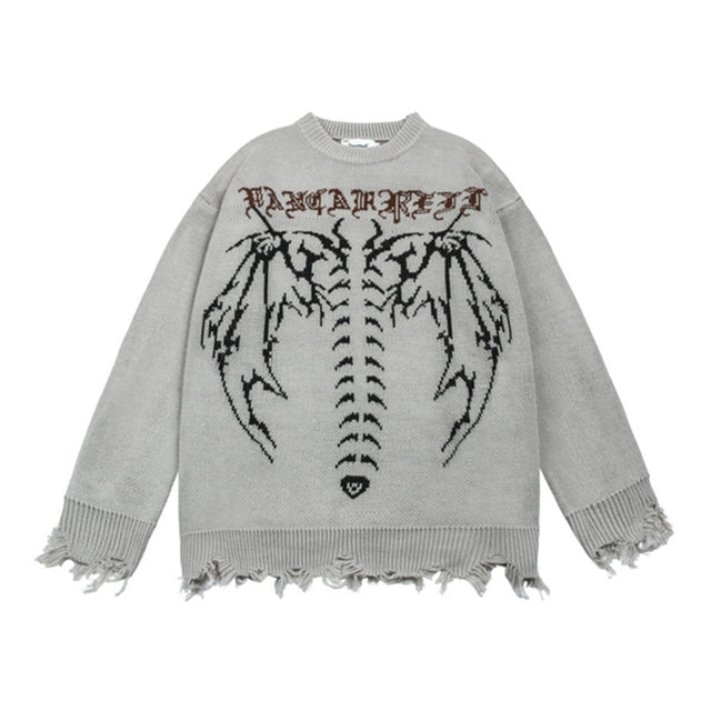 Pull en maille - DARK WINGS - Sneaked