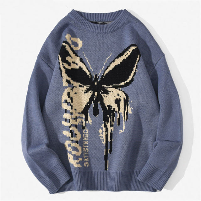 Pull en maille - BUTTERFLY - Sneaked